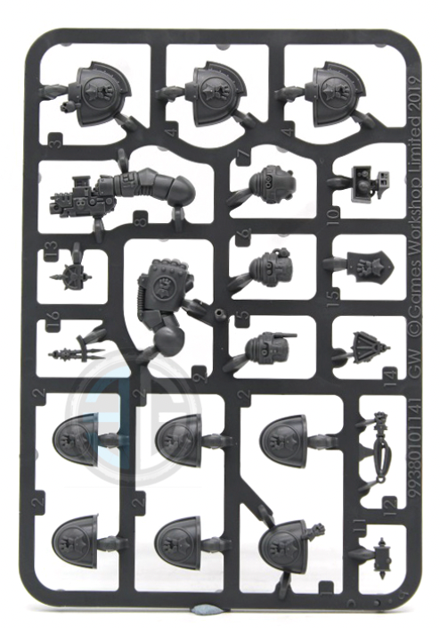 Games Workshop Warhammer 40k - Imperial Fists Primaris Upgrades & Transfers