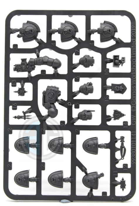 Games Workshop Warhammer 40k - Imperial Fists Primaris Upgrades & Transfers