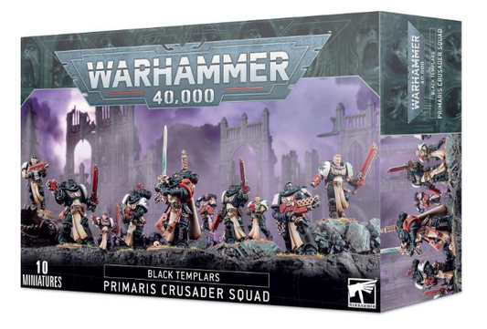 Games Workshop - Warhammer 40,000 - Black Templars: Primaris Crusader Squad