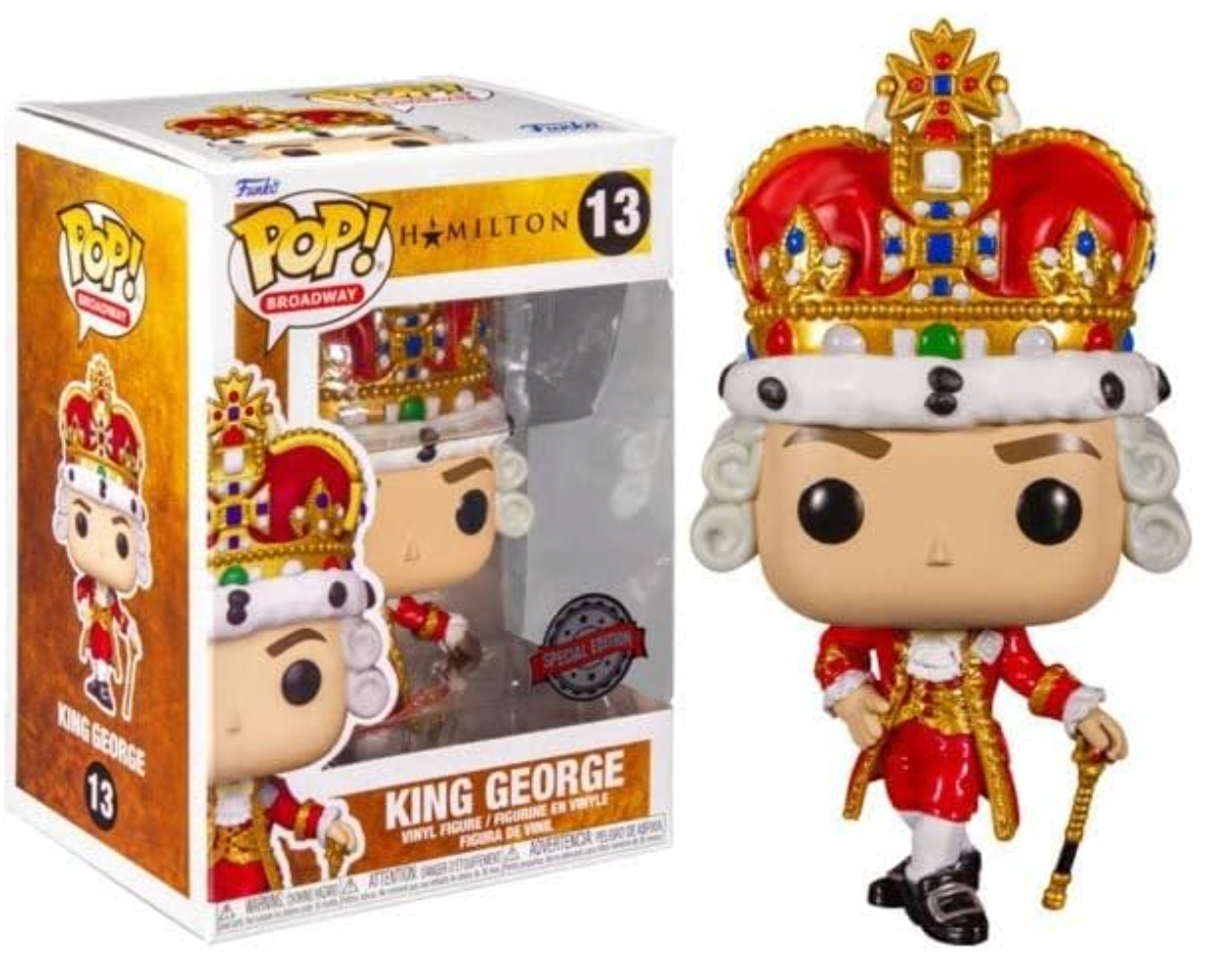 Funko Hamilton - King George Exclusive Pop Vinyl Figure