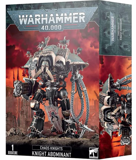 Games Workshop Warhammer 40,000 Chaos Knights Knight Abominant